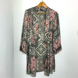 Tahari Boho Print Kimono